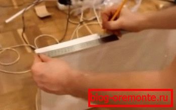 Tačna lokacija oluka u odnosu na nadstrešnicu