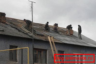 Popravka krova stambene zgrade