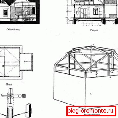 Originalni dizajn krova Sudeykina