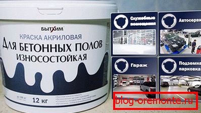 Akrilna boja za betonski pod