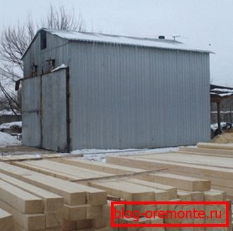 Hangar sa instalacijom za sušenje Hangar sa instalacijom za sušenje