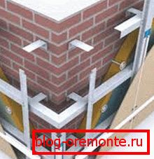Ovo je struktura pravilno instaliranog fasadnog sistema. Ovo je struktura pravilno instaliranog fasadnog sistema.