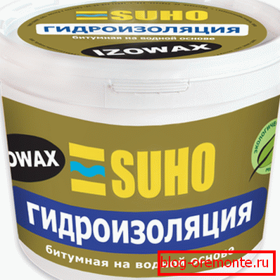 Vodonepropusni materijal na vodenoj bazi Vodonepropusni materijal na vodenoj bazi