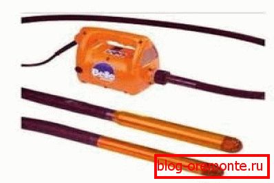 Dubinski električni vibrator za rešenje. Dubinski električni vibrator za rešenje.