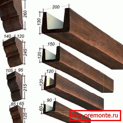 Imitacija drveta na plafonu: dekorativni elementi dizajna Imitacija drveta na plafonu: dekorativni elementi dizajna