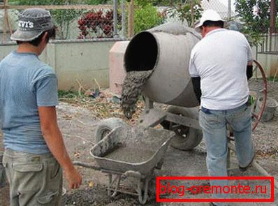 Izrada maltera u betonskom mikseru Izrada maltera u betonskom mikseru