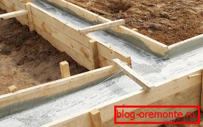 Strip foundation Strip foundation