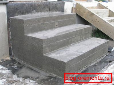Betonski stepenište: fotografija Betonski stepenište: fotografija