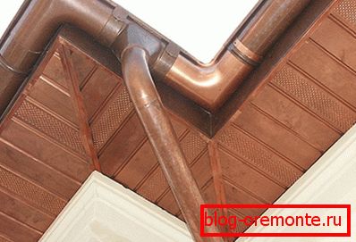 Copper soffits