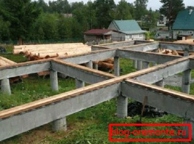 Na slici - stubna osnova sa betonskim grlom. Na slici - stubna osnova sa betonskim grlom.