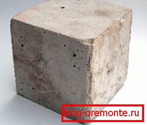 Na fotografiji - beton koji je otporan na toplotu Na fotografiji - beton koji je otporan na toplotu