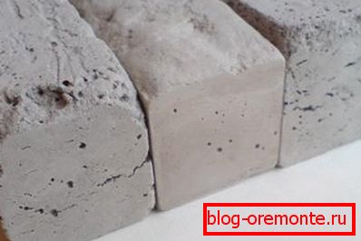 U foto-cementnom kamenu, dobijenim u procesu hidratacije cementa. U foto-cementnom kamenu, dobijenim u procesu hidratacije cementa.