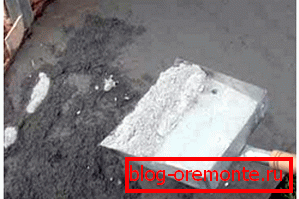 Na slici je cementno zatvaranje. Na slici je cementno zatvaranje.
