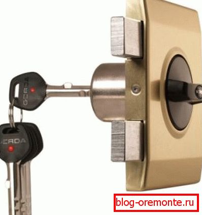 Padlock dekorativne obloge od vrata