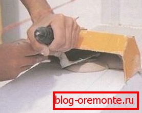 Nanošenje lepka sa gleterom. Nanošenje lepka sa gleterom.