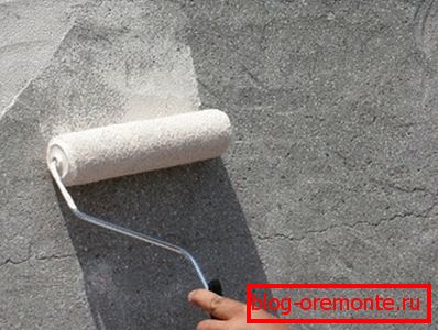 Betonski tretman sa prajmerom garantuje visok stepen adhezije Betonski tretman sa prajmerom garantuje visok stepen adhezije