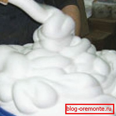 Jedinstvena gusta pena - znak kvalitetnog materijala Jedinstvena gusta pena - znak kvalitetnog materijala