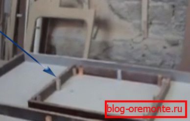 Oplata za sudoperu iznad iznutra. Oplata za sudoperu iznad iznutra.