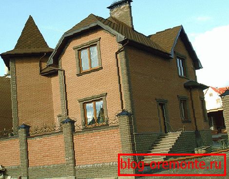 Brick finish