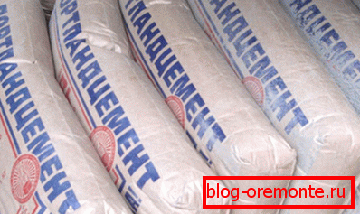 Portland cement brend M500.