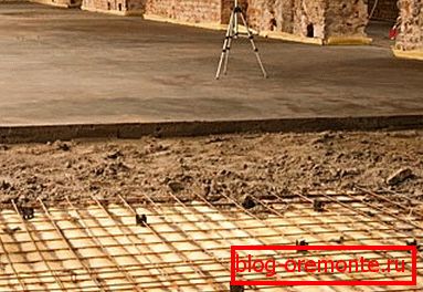 Primer strukture ispravno izvedenog betonskog poda Primer strukture ispravno izvedenog betonskog poda