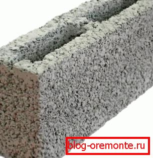 Šuplji lagani agregatni pregradni blok. Šuplji lagani agregatni pregradni blok.