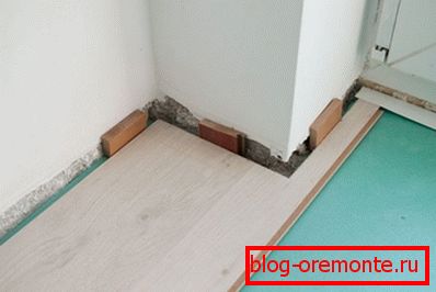 Udaljenost od zida do ploča