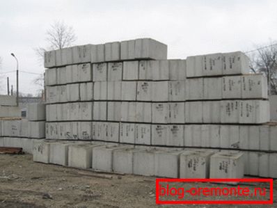 Različiti dizajni sa oznakom - betonski blokovi 400 za 400 za 400