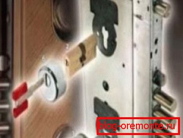 Ličinka dvorca može se menjati samostalno popravka metalnih vrata