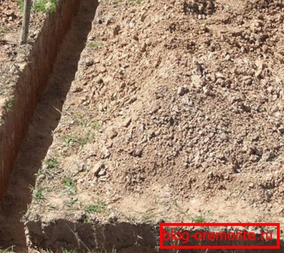 Renovirni rov izgradnja kuće na verandi