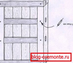 vrata igle DIY drvena vrata