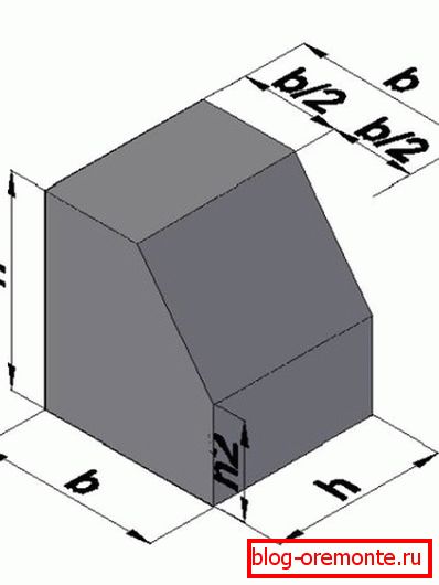 Trapezoid stop Trapezoid stop