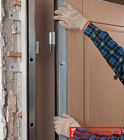 Drži vrata na šarkama montirati čelična vrata