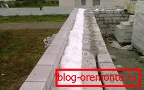 Varijanta korištenja tečnog penoizola za izolaciju između zidova Varijanta korištenja tečnog penoizola za izolaciju između zidova