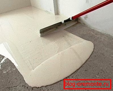 Nivelisanje površine pomoću nivelirne smeše Nivelisanje površine pomoću nivelirne smeše