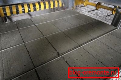 Sušenje blokiranih betonskih blokova Sušenje blokiranih betonskih blokova