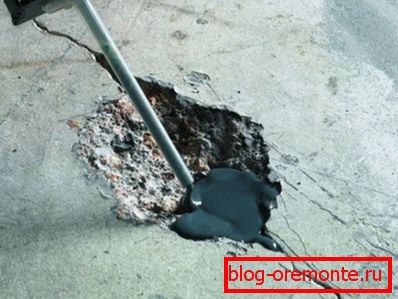 Pothole sealing Pothole sealing