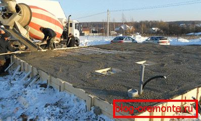Ispijanje betona na minus temperaturi Ispijanje betona na minus temperaturi