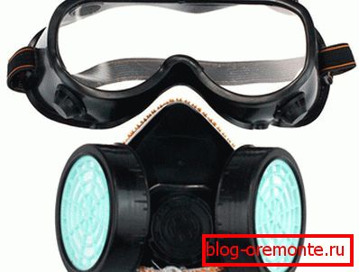 Zaštitne naočare i respirator