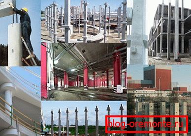 Betonski proizvodi podržavaju industrijsku konstrukciju Betonski proizvodi podržavaju industrijsku konstrukciju